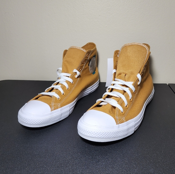 Converse Chuck Taylor All Star Hi Wheat Green Sneakers Mens Shoes Size 10 - Picture 2 of 11